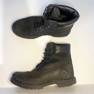 Timberland Naughty Black Boots - Women 6.5 - Limited Edition Grunge Punk Combat